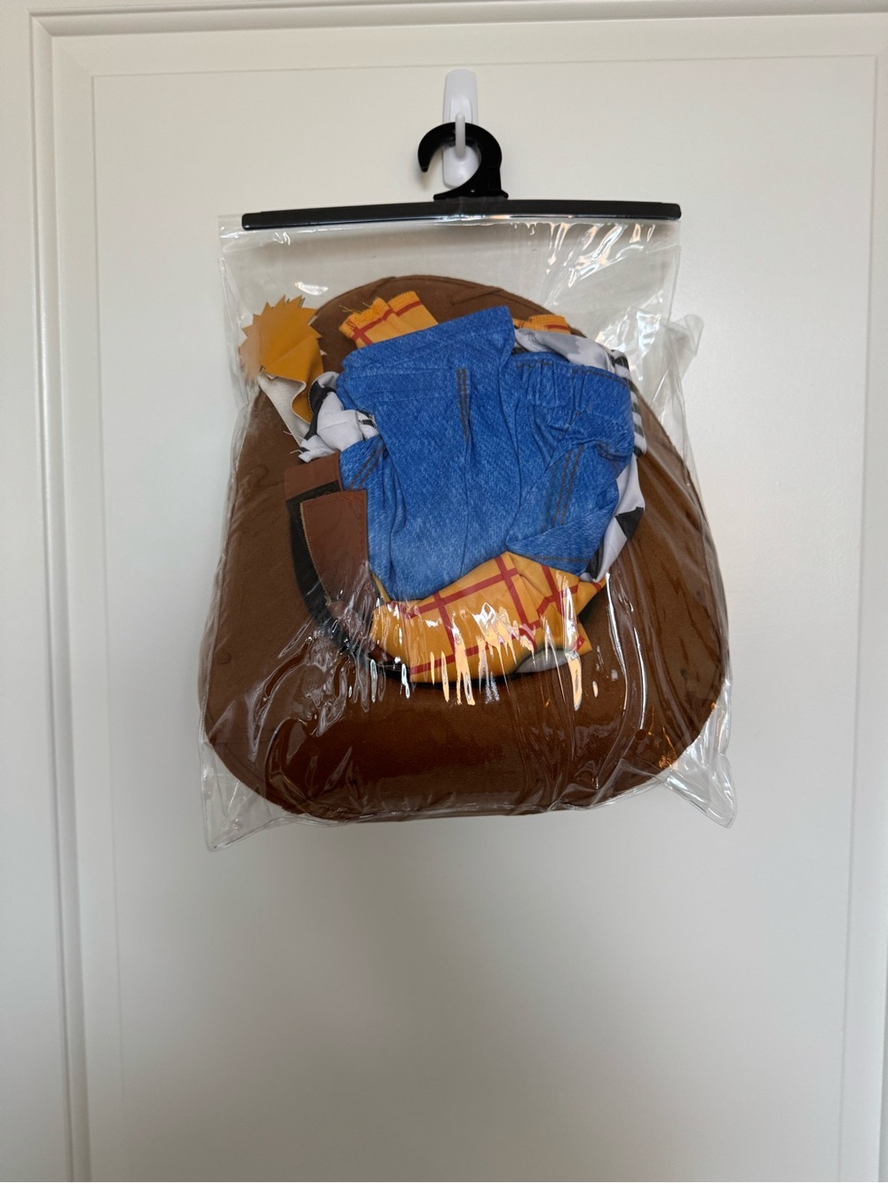 Disney Cowboy Costume Set in Brown, Blue, Yellow